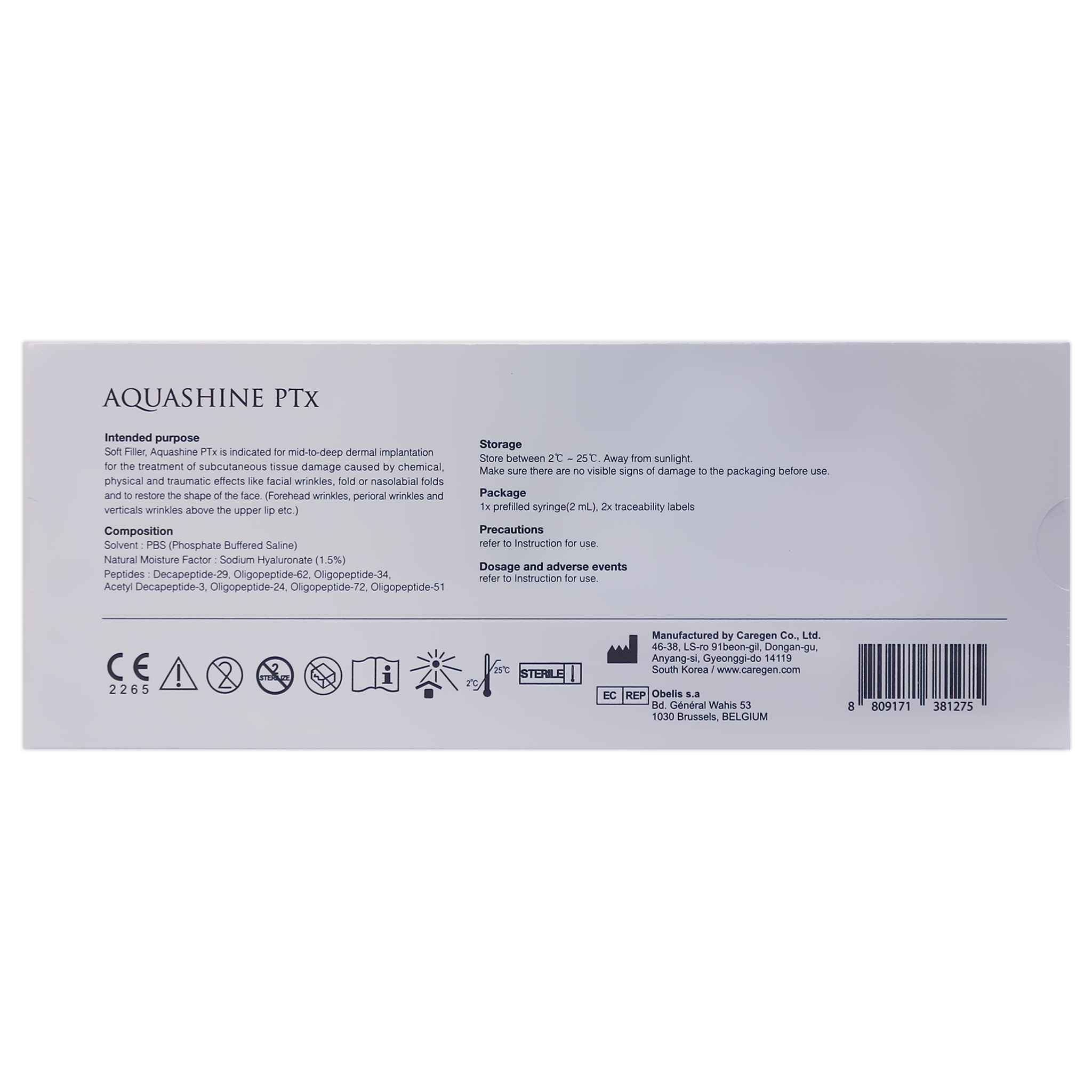 Aquashine PTX (1 x 2 ml)