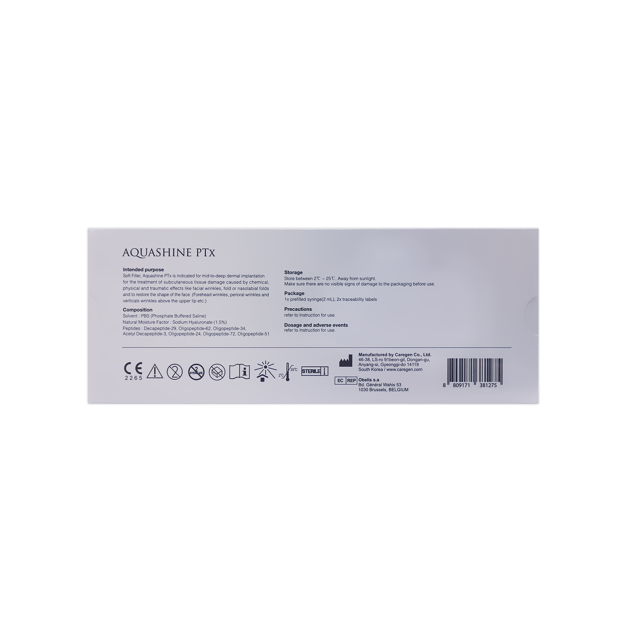 Aquashine PTX (1 x 2 ml)