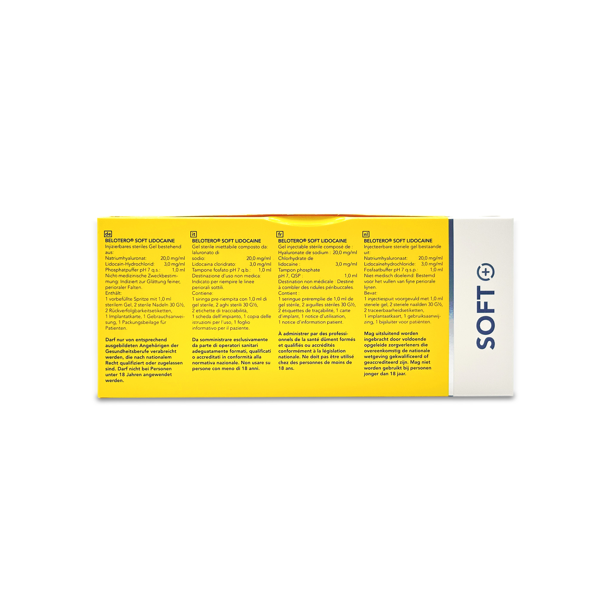Belotero Soft mit Lidocain (1 x 1 ml)