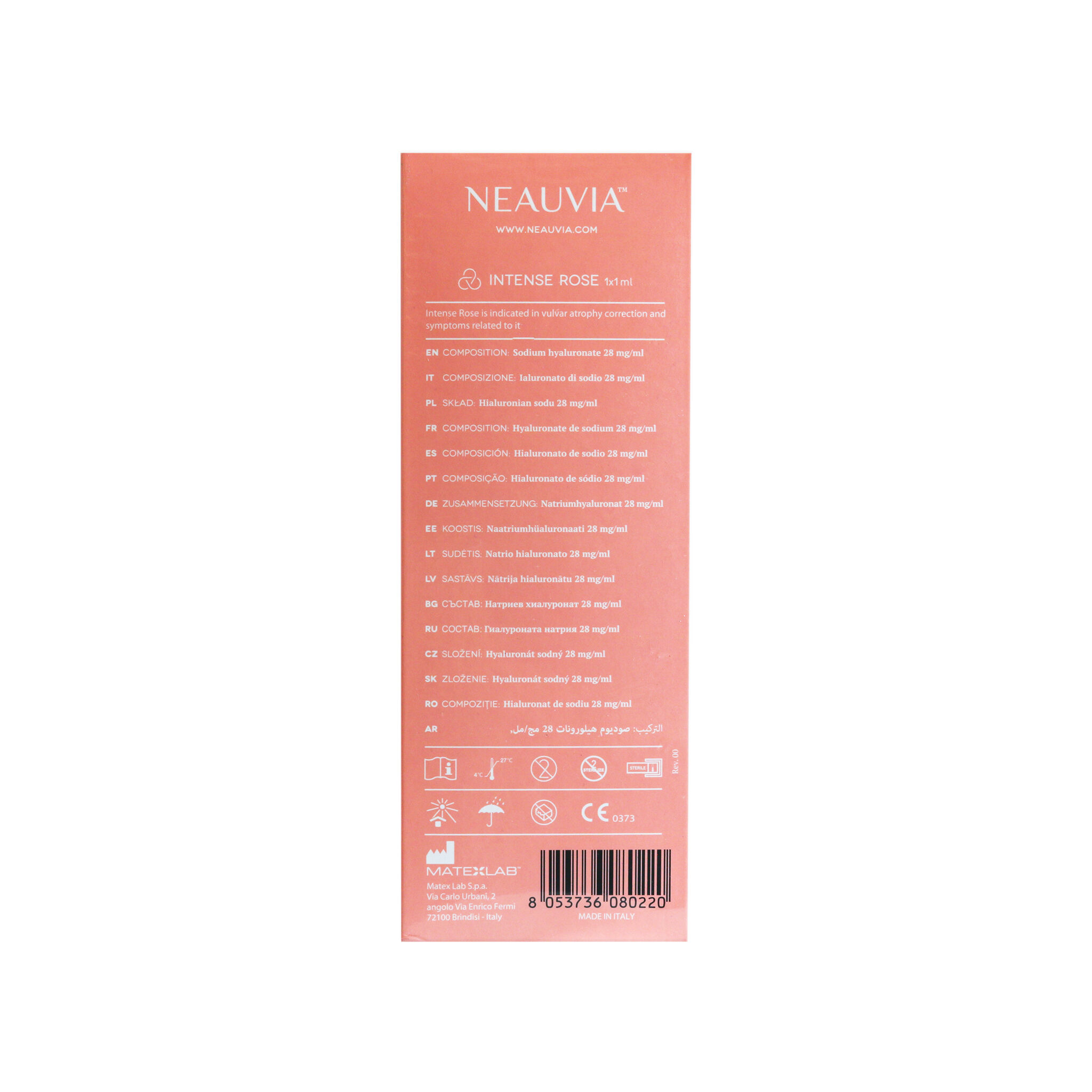 Neauvia Intense Rose (1 x 1 ml)
