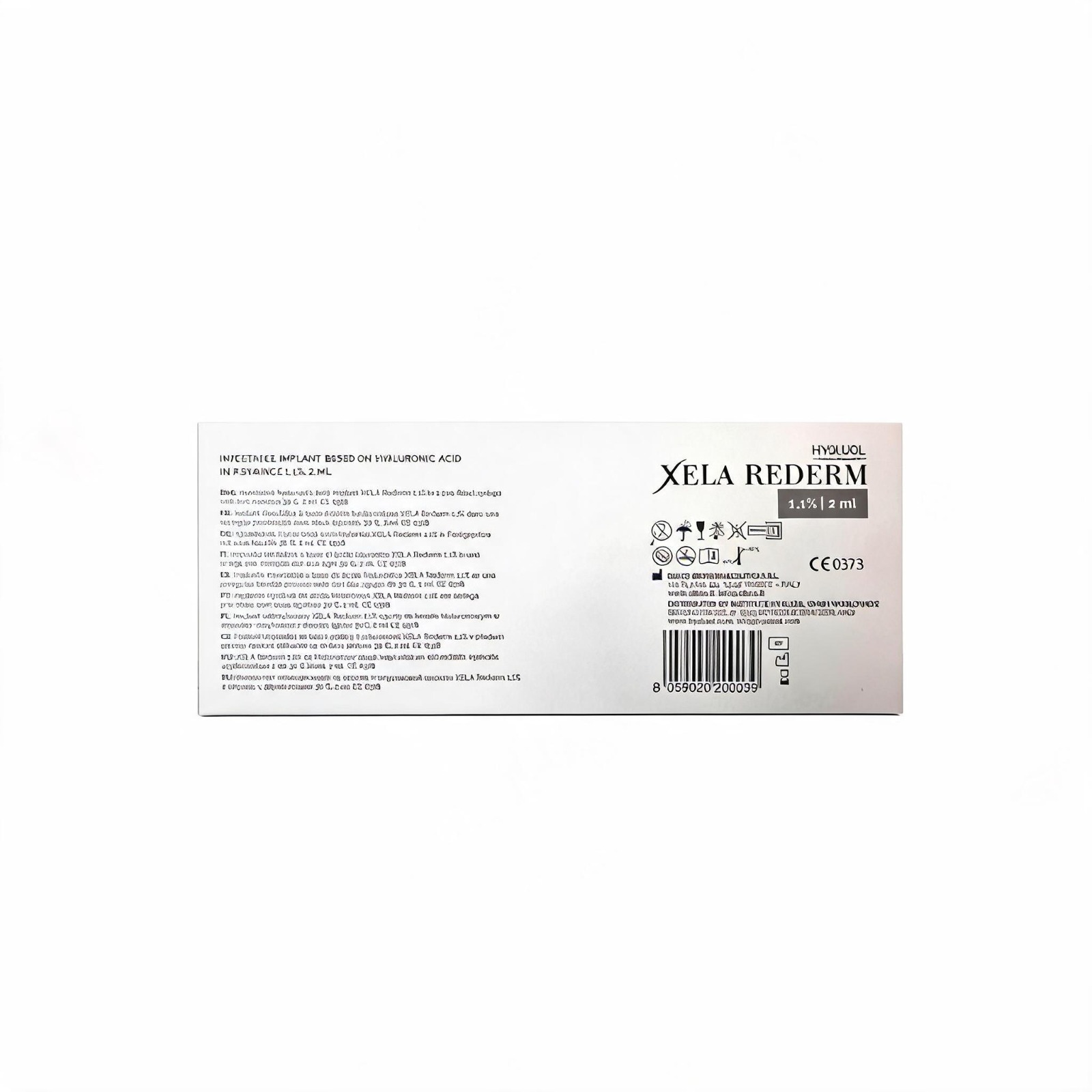 Xela Rederm 1,1% (1 x 2 ml)