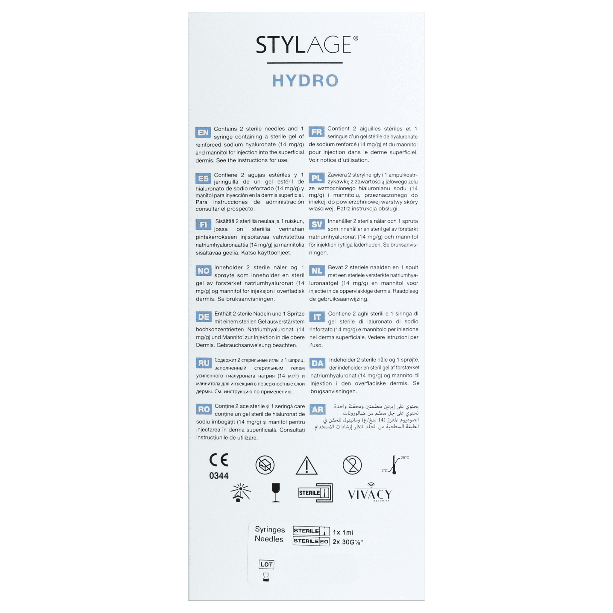 Stylage Bi-Soft Hydro (1 x 1 ml)