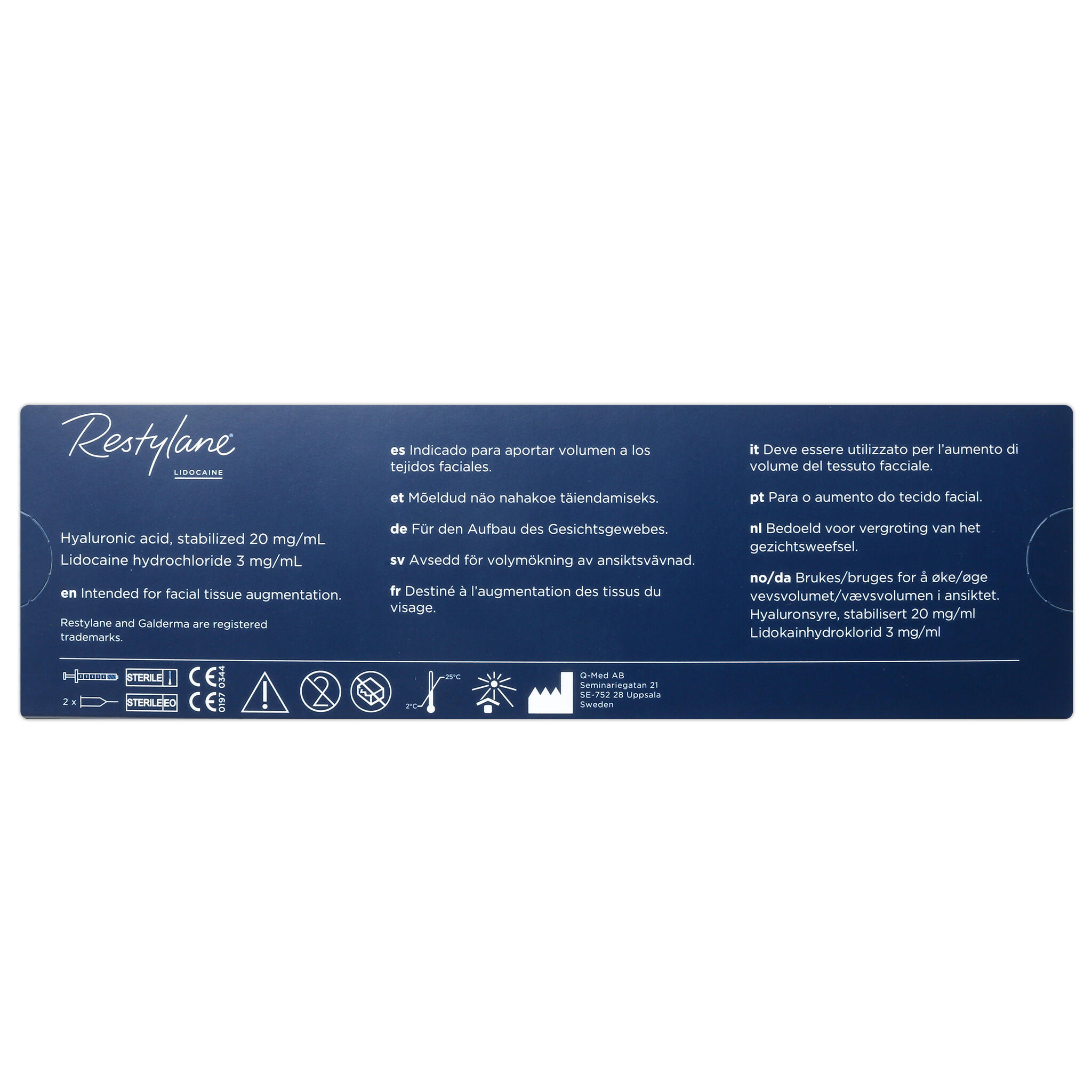 Restylane mit Lidocain (1 x 1 ml)