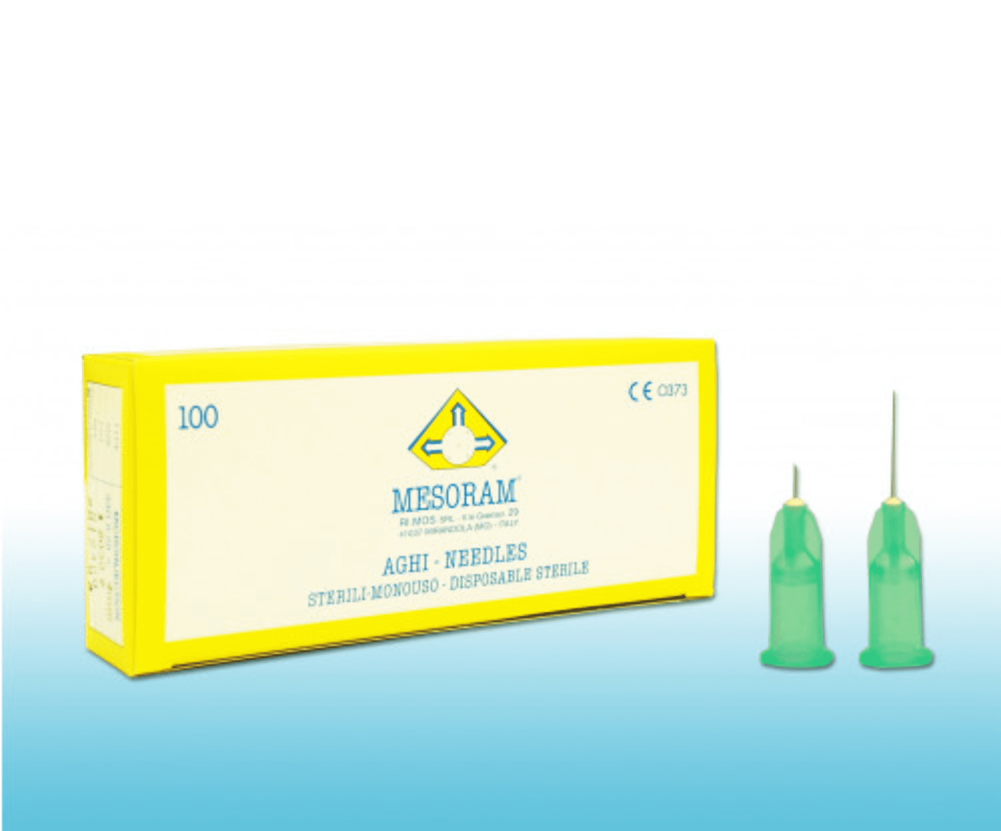 MESORAM Micro-Injektions, Nadeln 33G/0,20 x 12mm (100 Stk.)