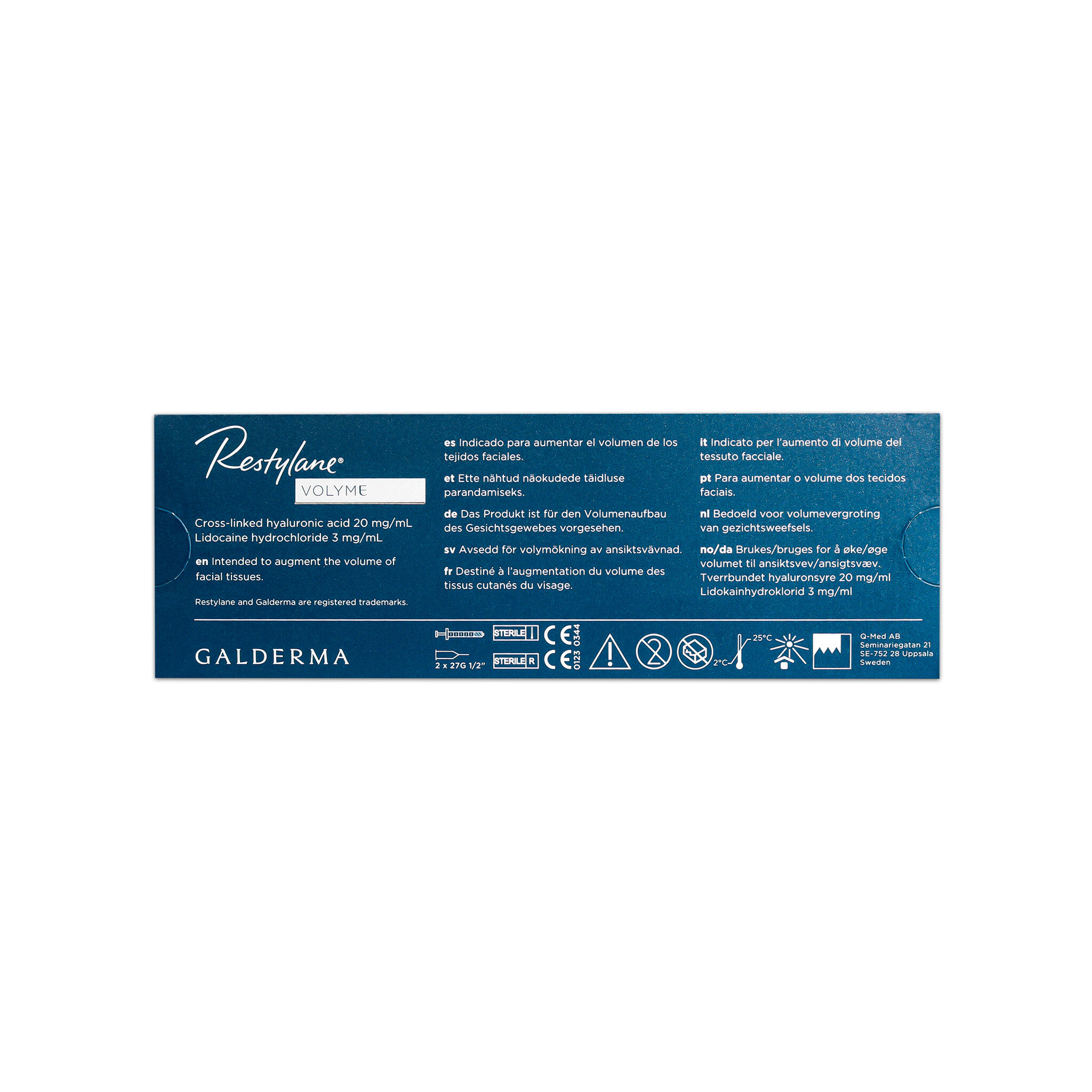 Restylane Volyme Lidocaine (1 x 1 ml)