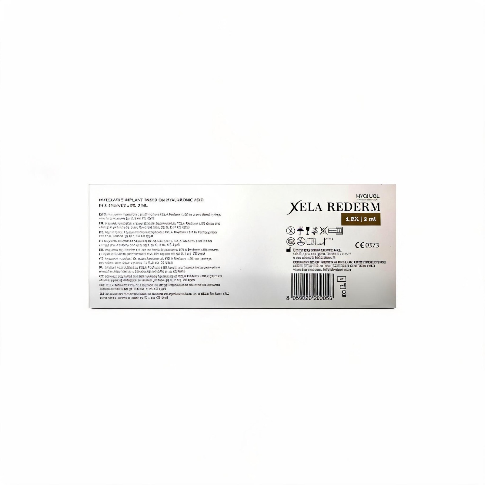 Xela Rederm 1,8% (1 x 2 ml)