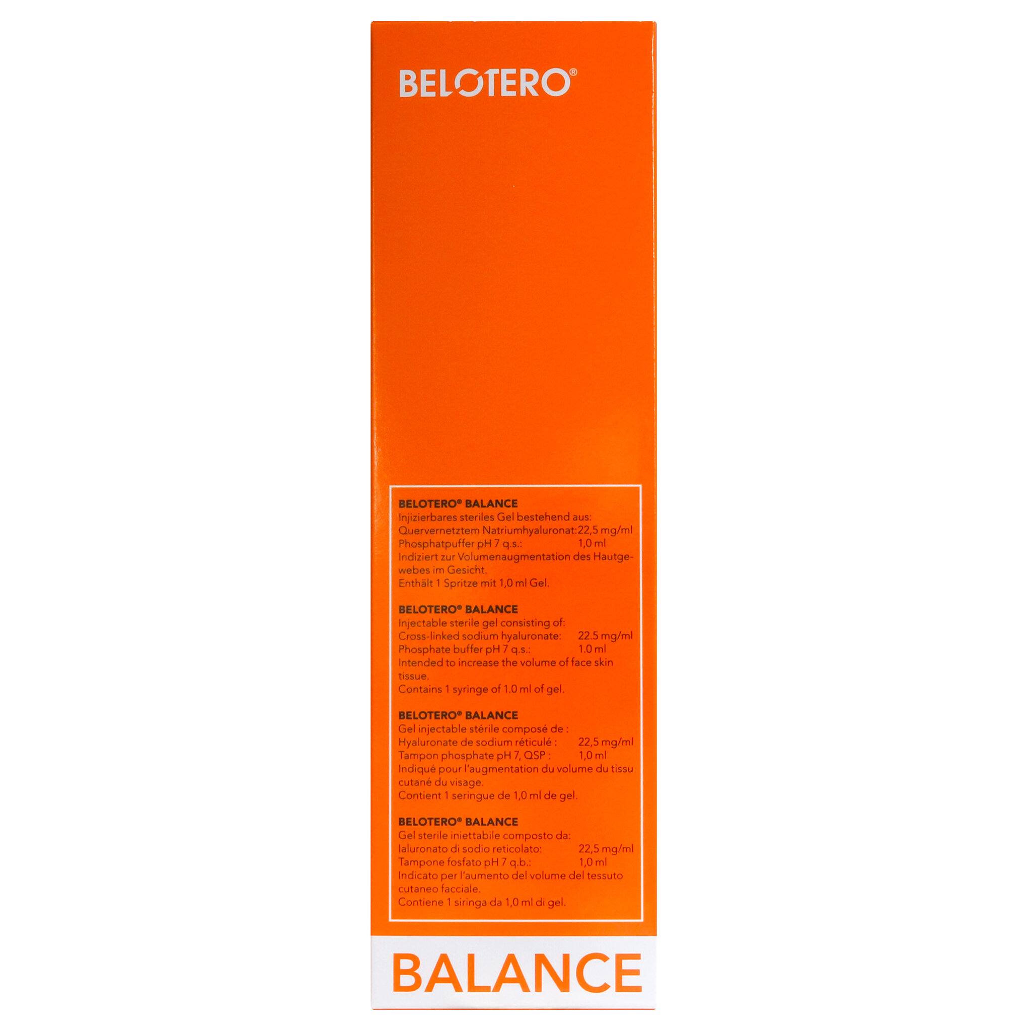 Belotero Balance (1 x 1 ml) Belotero Balance (1 x 1 ml)