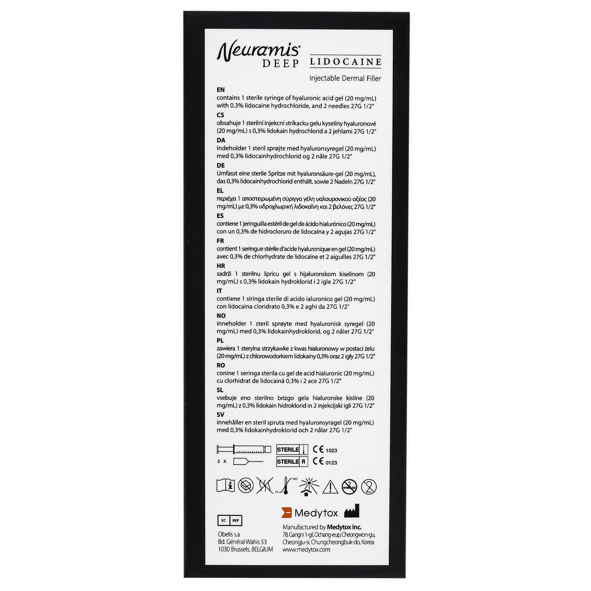 Neuramis Deep Lidocaine (1 x 1 ml)