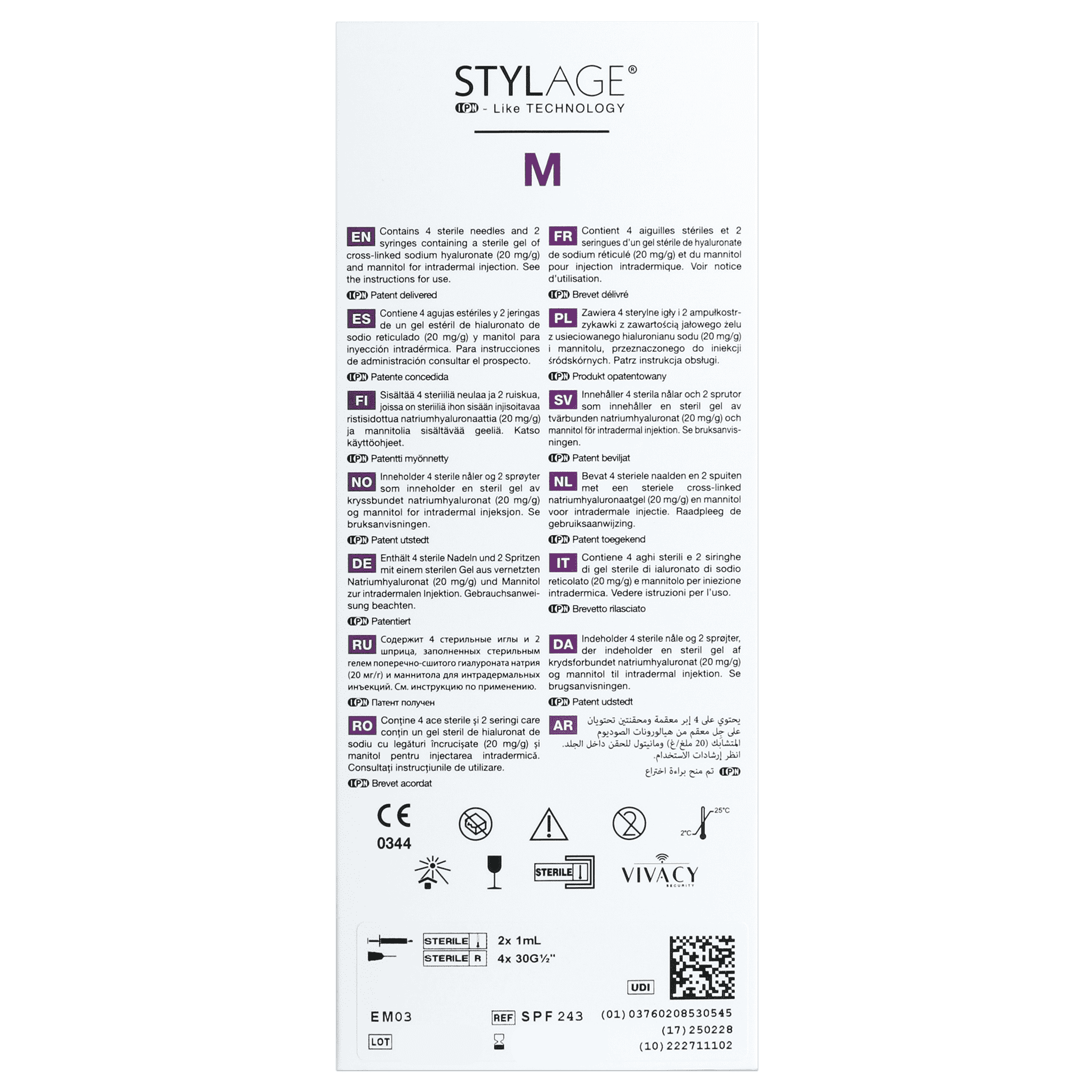 Stylage Bi-Soft M (2 x 1 ml)