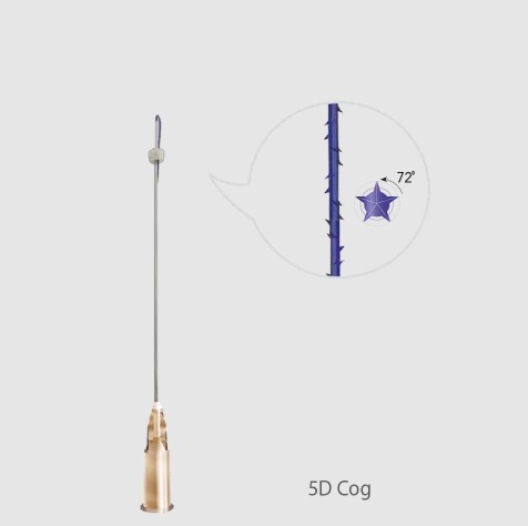Rainbow Threads 5D Cog 19G / 100 mm x 170 mm (1 pc.)