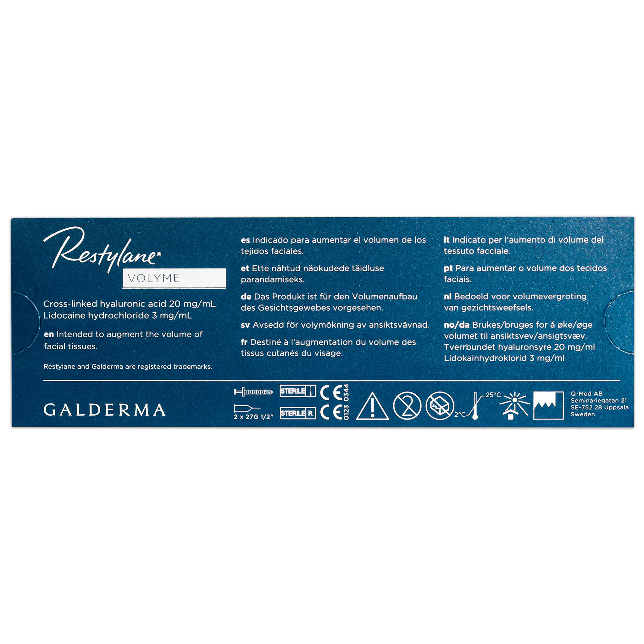Restylane Volyme Lidocaine (1 x 1 ml)